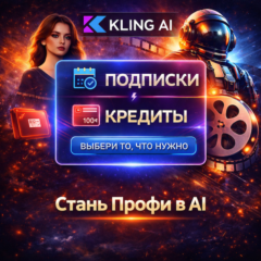 Kling AI Подписка | Кредиты