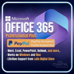 Office 365 Pro Plus – Полный доступ – Word, Excel, PowerPoint – 5 устройств – Авто