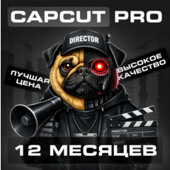 🎬 CapCut PRO | Подписка на 12 месяцев | Моментальная выдача | Аккаунт