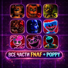 Все Части FNAF + POPPY Playtime на iOS/iPhone