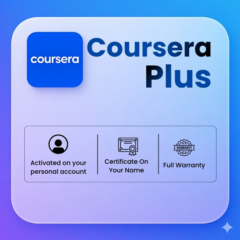 МГНОВЕННО => Premium Coursera Plus 1 год: на ваш счет!