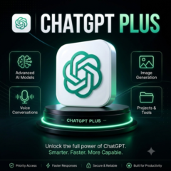 ChatGPT Plus | 1 месяц — личный аккаунт | Полная гарантия
