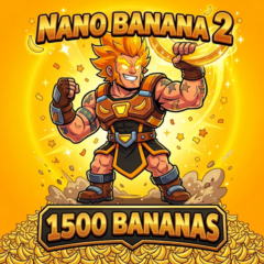 Nano Banana 2 - 1500 🍌 бананов (генерация изображений нейросетью Gemini)