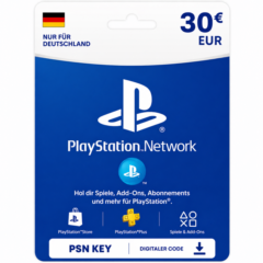 PlayStation Network Card 30 EUR (DE) PSN Key GERMANY