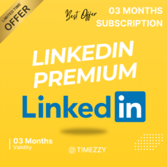 LinkedIn Premium на 3 месяца — активационная ссылка (доступ по всему миру)