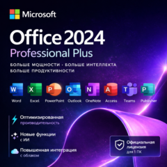 Microsoft Office 2024 Pro Plus | Пожизненный ключ