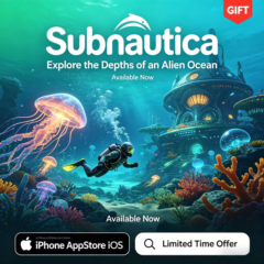 Subnautica в AppStore для iPhone + ПОДАРОК