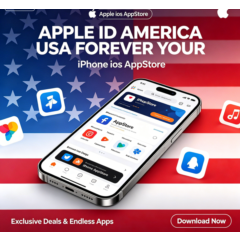 APPLE ID AMERICA USA НАВСЕГДА ВАШ iPhone iOS AppStore