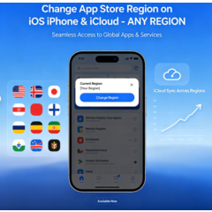 Изменить регион App Store iOS iPhone iCloud ЛЮБОЙ РЕГИОН