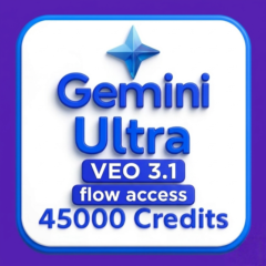 Google Gemini AI Ultra | Veo3.1 FLOW | 25000 Credits | Private Account 25 Days access