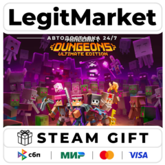 Minecraft Dungeons Ultimate Edition / Steam АВТО / РУ + МИР
