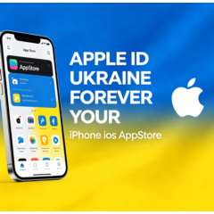 APPLE ID УКРАИНА НАВСЕГДА ВАШ iPhone iOS AppStore