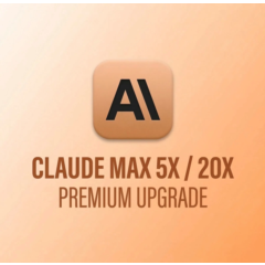 Claude AI MAX 5X/ MAX 20X | БЕЗ ВХОДА | ГАРАНТИЯ