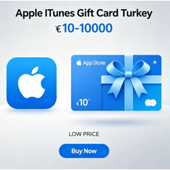 Подарочная карта Apple iTunes в Турции от 10 до 10000 турецких лир. Низкая цена.