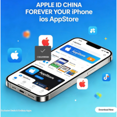 APPLE ID КИТАЙ НАВСЕГДА ВАШ iPhone iOS AppStore