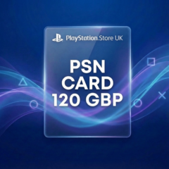 PSN Карта пополнения 120 GBP (Фунтов) Великобритания