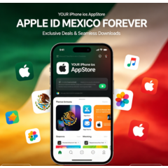 APPLE ID МЕКСИКА НАВСЕГДА ВАШ iPhone iOS AppStore