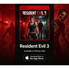 Resident Evil 3 iPhone iOS iPad Appstore