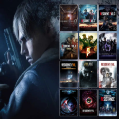 Resident Evil: 0+1+2+3+4+5+6+7+8+9 -Steam Offline - No Guard | ALL DLC | BONUSES