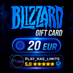 💳BLIZZARD GIFT CARD 20 EURO | Европа
