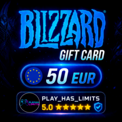 💳BLIZZARD GIFT CARD 50 EURO | Европа
