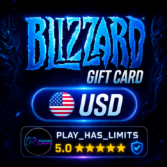💳BLIZZARD GIFT CARD 5/10/20/50 USD | США