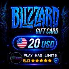 💳BLIZZARD GIFT CARD 20 USD | США