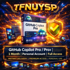 GitHub Copilot Pro / Pro+ / (1 месяца) | Личный аккаунт | Полный доступ