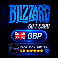 💳BLIZZARD GIFT CARD 15/40/100 GBP | Великобритания