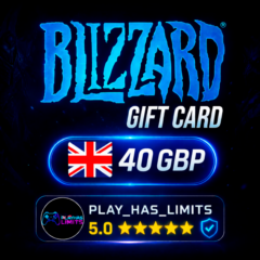 💳BLIZZARD GIFT CARD 40 GBP | Великобритания