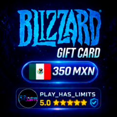 💳BLIZZARD GIFT CARD 350 MXN | Мексика