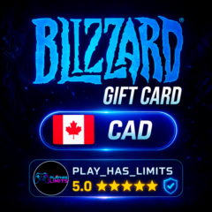 💳BLIZZARD GIFT CARD 30/60/100 CAD | Канада