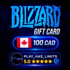 💳BLIZZARD GIFT CARD 100 CAD | Канада