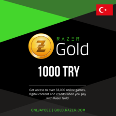 24/7 АВТО | RazerGold 1000 TRY (подарочная карта)