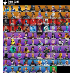 Fortnite аккаунт 98 скинов / Маршмелоу / Человек Паук / Get Griddy / С Почтой (АВТО)
