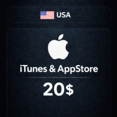 🍎 Подарочная карта Apple iTunes (USA) 20$