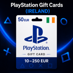 PlayStation Gift Cards Ирландия (IE) 10–250 EUR | Коды пополнения PSN