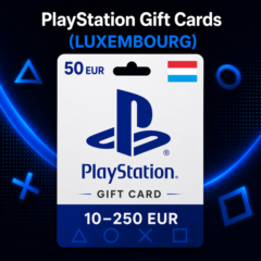 PlayStation Gift Cards Люксембург (LU) 10–250 EUR | Коды пополнения PSN