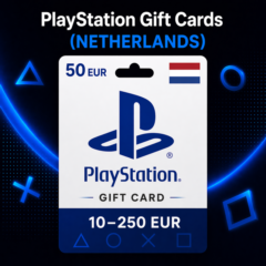 PlayStation Gift Cards Нидерланды (NL) 10–250 EUR | Коды пополнения PSN