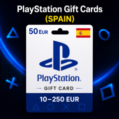 PlayStation Gift Cards Испания (ES) 10–250 EUR | Коды пополнения PSN