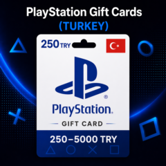 PlayStation Gift Cards Турция (TR) 250–5000 TRY | Коды пополнения PSN