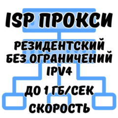 Резидентский прокси IPv4 | Любая страна (Азия, Европа, США) | HTTP/SOCKS5 | 30 дней