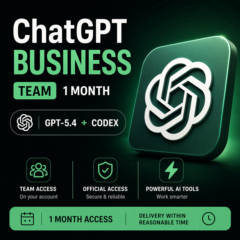 ChatGPT Business Team — 1 месяц  | Гарантия 30 дней | На ваш e-mail