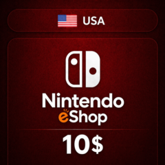 Подарочная карта Nintendo eShop (USA) 10$