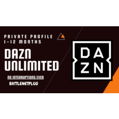 DAZN UNLIMITED 1-12 МЕСЯЦЕВ, ЛИЧНЫЙ ПРОФИЛЬ, МГНОВЕННАЯ ДОСТАВКА | PAYPAL