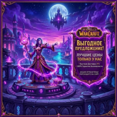 【АККАУНТ World of Warcraft®: Midnight [Base Heroic Epic] │【 WoW 】МГНОВЕННАЯ ВЫДАЧА