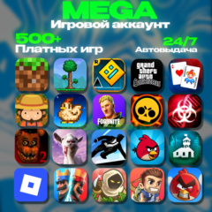 🔰500+ ИГР🔰Minecraft,Terraria,Geometry Dash,Balatro и т.д.👾