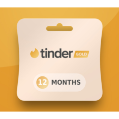 Промокод Tinder Gold на 12 месяцев 🔥TURKEY 🚀AUTO🚀