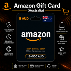 Amazon Gift Card (Австралия) 5–500 AUD | Код пополнения Amazon