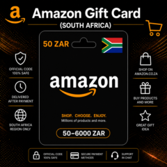 Amazon Gift Card (Южная Африка) 50–6000 ZAR | Код пополнения Amazon